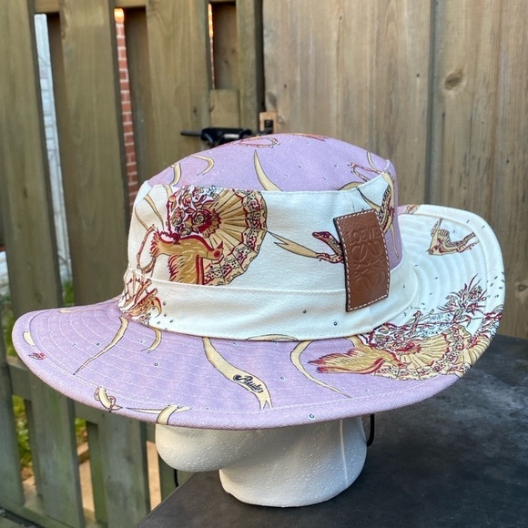 Rare LOEWE X Paula Ibiza Dove Bucket Hat - Picture 4 of 16